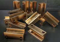 PIEZA RECTANGULAR LATÓN